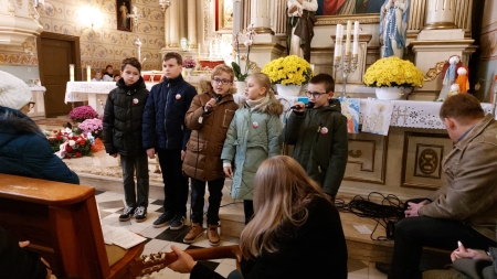 Uroczystość patriotyczna w kościele pw. Przemienienia Pańskiego w Wasilkowie 