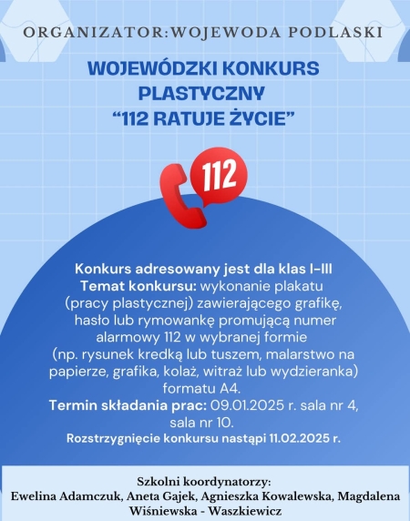 Konkurs 112!