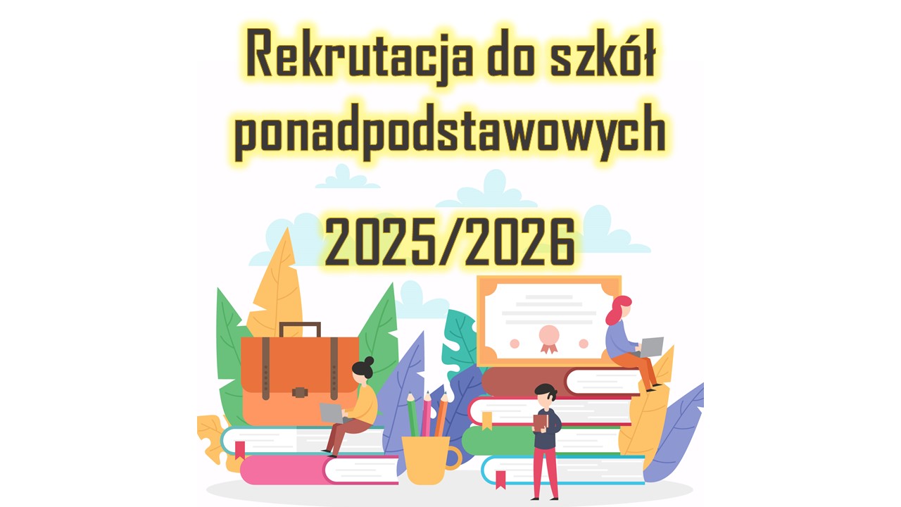 Rekrutacja do szkół ponadpodstawowych