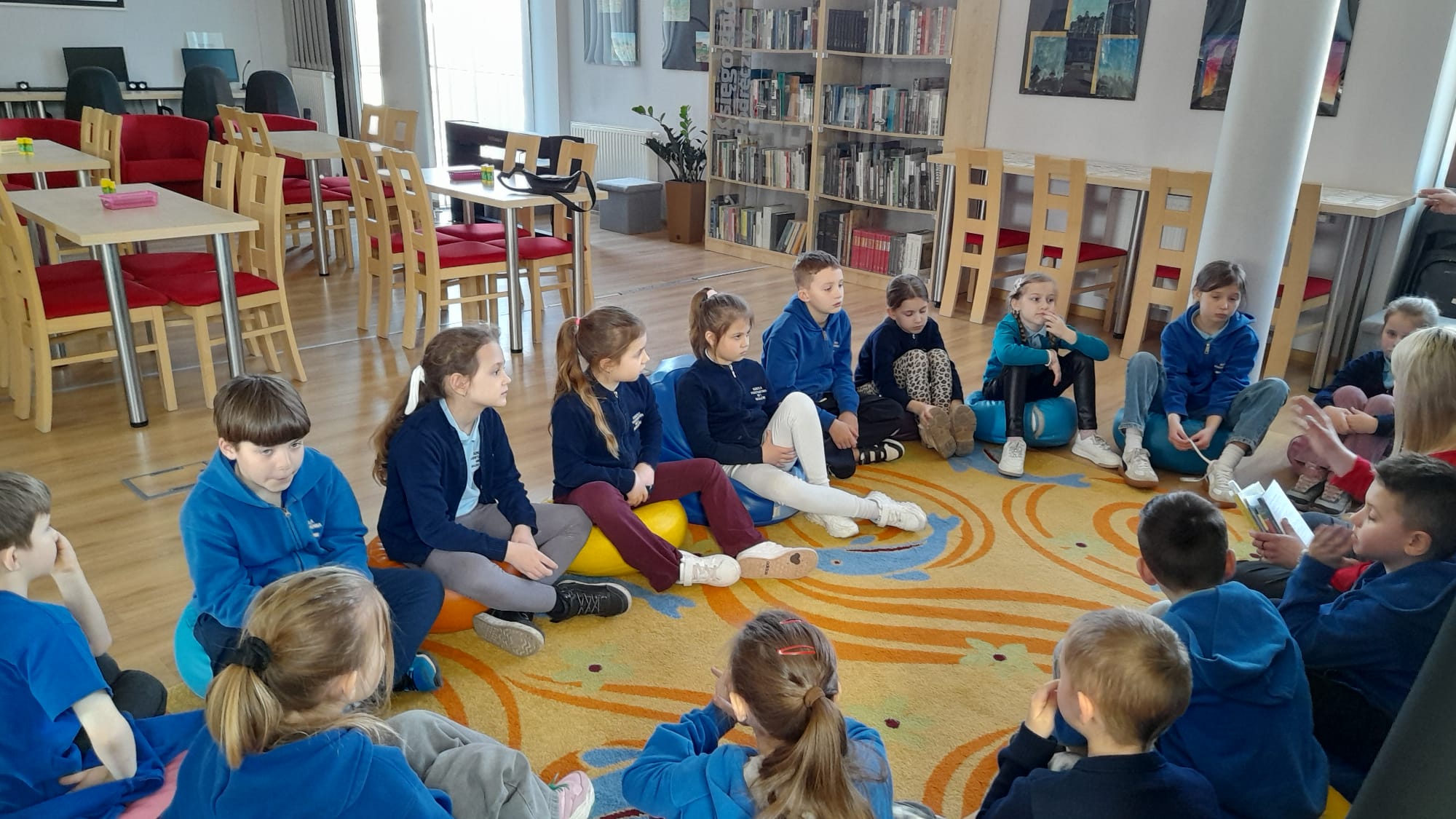 Warsztaty biblioteczne klasy 2D