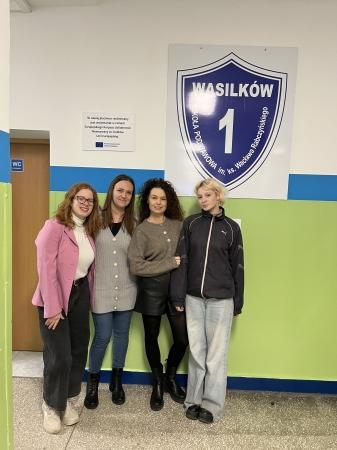 Realizacja zajęć projektowych i świetlicowych w ramach programu Europejskiego Korpusu Soli