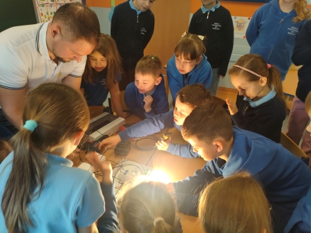 Spotkanie w klasie 1B