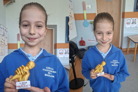 Sukces wokalny uczennicy z klasy 1A