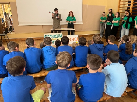 Spotkanie z wolontariuszami Europejskiego Korpusu Solidarności 